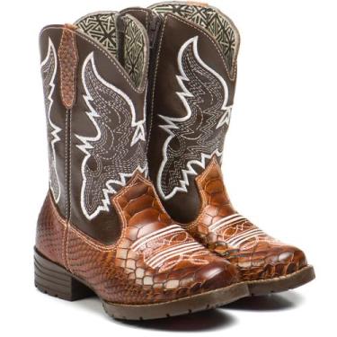 Imagem de Bota Texana Infantil Menino Conforto  25 ao 36 - Seven Brasil, Anacond