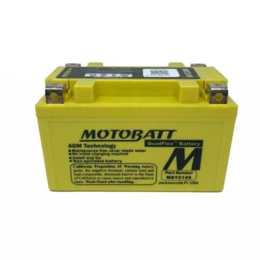 Imagem de Bateria Motobatt 8,6ah Mbtz10s Ytz10s Yamaha Mt-07 Mt-09 R1