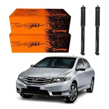 Imagem de Par Amortecedor Traseiro City 1.5 2009 A 2014 - Cofap