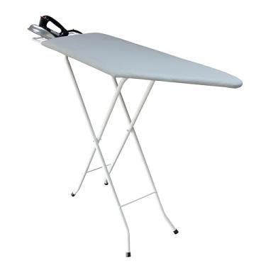 Imagem de Tábua de Passar Roupas com Tampo de Madeira de 125 X 35 X 90 cm, Maxeb