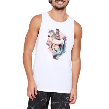 Imagem de Camiseta Regata Capivara com unicornio - Alearts, G