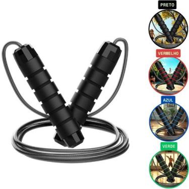 Imagem de Corda de Pular Cross Speed Rope Profissional Fitness Para Exercícios e