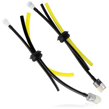 Imagem de QAZAKY Kit de filtro de linha de combustível para argolas e repotência para cortador de cordas de pincel de cortador de argolas para pintor de soprador de panela para pincel Echo 900103 90097 GT200 PE