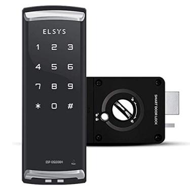 Imagem de Fechadura Digital de Sobrepor, Elsys, ESF-DS1000H, Preta