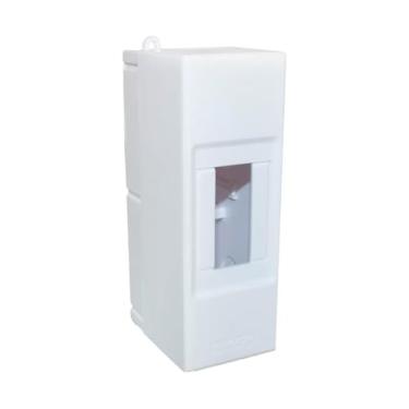 Imagem de Caixa Distribuição Quadro Sobrepor 1 ou 2 Disjuntores DIN BIKI