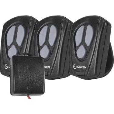 Imagem de 3 Controle Remoto 3 Canais Tx Car Luz Farol Alto Carro Moto Garen