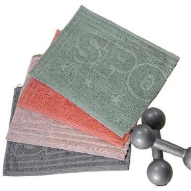 Imagem de Kit 4 Toalhas de Academia Fitness 100% Algodão 30 x 80 Cavhome