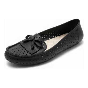 Imagem de Mocassim Feminino Sapatilha Laço Conforto Anatômico Antiderrapante - C