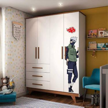 Imagem de Adesivo Para Guarda Roupa Kakashi