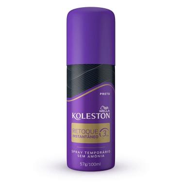 Imagem de Koleston Retoque Instantâneo Preto Spray 100ml
