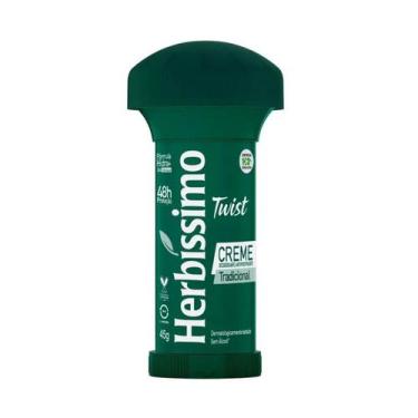 Imagem de Creme Desodorante Twist Antitranspirante Tradicional Herbíssimo 45G - 
