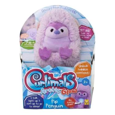 Imagem de Pip Pinguim Curlimals Pelúcia Interativo Artic - Fun F0163