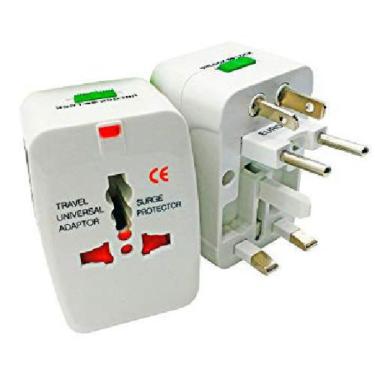 Imagem de Adaptador Tomada Universal Internacional Uk Eua Europa Asia