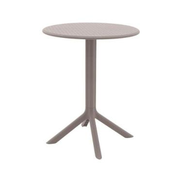 Imagem de Mesa Tramontina Titânia Em Polipropileno Camurça 60 Cm Tramontina