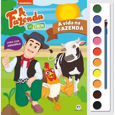 Imagem de Livro - A Fazenda do Zenon - A vida na fazenda