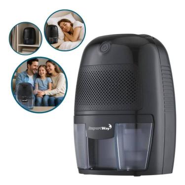 Imagem de Desumidificador Ar Antimofo Portátil 600Ml Até 15M Iwda001