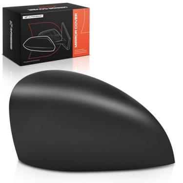 Imagem de A-Premium Tampa do espelho retrovisor do lado do passageiro - compatível com Honda Civic 2022 2023 2024 - preto liso, com furo de seta