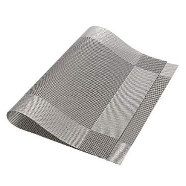 Imagem de ZJchao Jogos Americanos Resistentes Ao Calor, 4 Peças de 30 × 45 Cm Elegantes Tapetes de Mesa Retangulares Em PVC para Mesa de Jantar Jogos Americanos para Tigela e Almofadas de Prato para Decoração