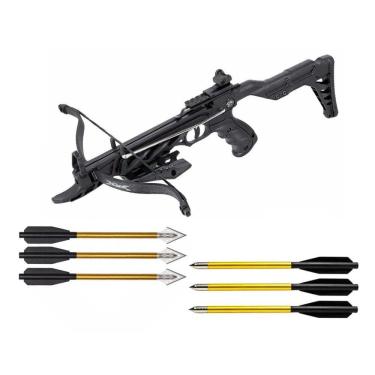 Imagem de Besta-balestra Recurva Mk-tcs2-bk Alligator + Seta De Caça