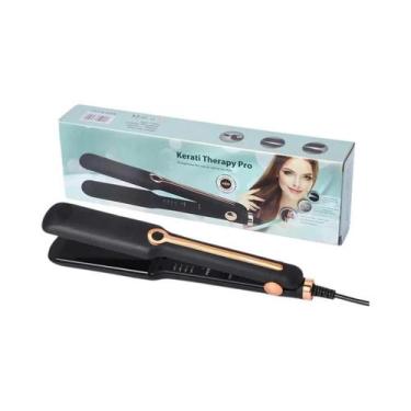 Imagem de Prancha De Cabelo Profissional De Cerâmica Com Íons Negativos, Placa L