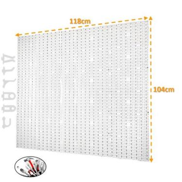 Imagem de Painel Expositor De Ferramentas Modular 118cm x 104cm Em Plástico Perf
