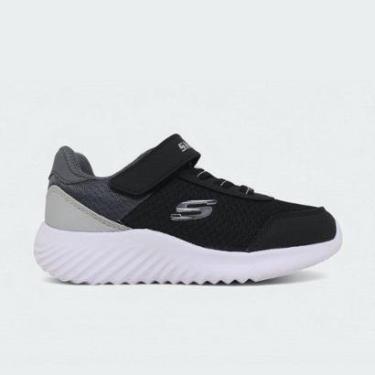 Imagem de Tenis Skechers Bounder Trezic infantil - preto-Unissex