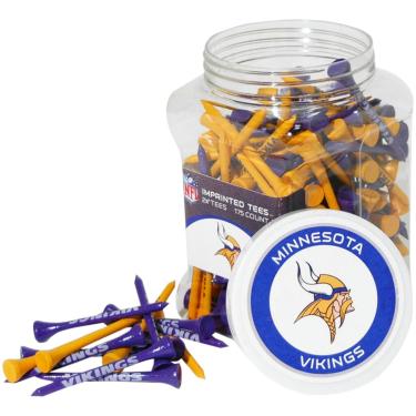 Imagem de Team Golf Camisetas de golfe NFL Minnesota Vikings 2-3/4 polegadas, pacote com 175, tamanho regular, cores de várias equipes