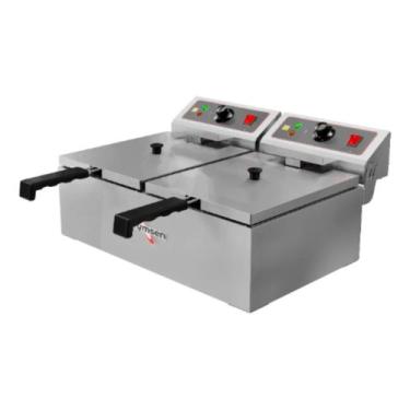 Imagem de Fritadeira Elétrica Industrial 5l Aço Inox Fed20n Skymsen, 220V