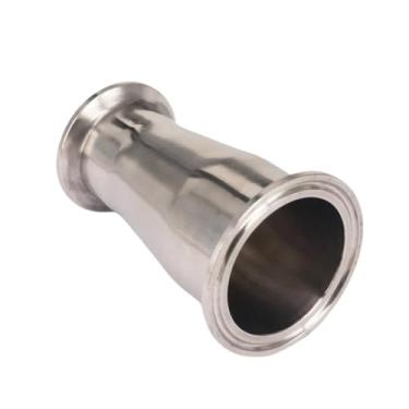 Imagem de ROUPWKWO Fit Tube O.D 51mm-38mm Tri Clamp 5.1 cm-3.8 cm 304 Aço Inoxidável Ferrule Pipe Fitting Reducer