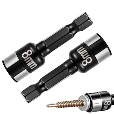 Imagem de Conjunto de Soquetes Hexagonais | 2 Peças Ferramenta Não Magnética De Reparação Automóvel - Jogo de Soquetes para Porcas | Para Entusiastas DIY Mecânicos Bicicletas Eletrônicos Carros Caminhões Casa