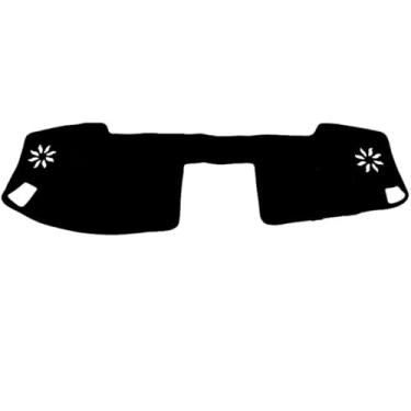 Imagem de ZVHOLBEAW Adequado para Toyota Tundra Sequoia 2007-2013. Capa de painel para carro, protetor solar de tapete antiderrapante