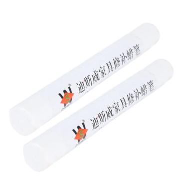Imagem de 2pcs Cera de Reparo Móveis Patch Risco Piso Madeira Caneta Pintura Sem Sabor Fácil Usar para Painéis Decorativos Armários Portas Molduras