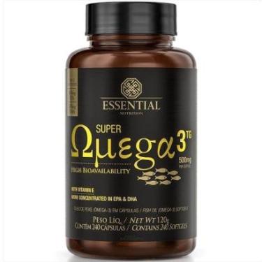 Imagem de Super Ômega 3 TG (240 Cáps. 500 mg) Essential Nutrition-Unissex