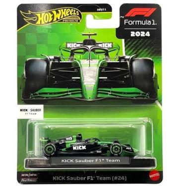 Imagem de Hot Wheels Premium Formula 1 KICK Sauber F1 Team 24 Mattel HRV11