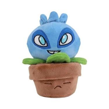 Imagem de Brinquedo De Pelúcia Sunflower Pea Shooter Do Jogo Plants Vs Zombies 2