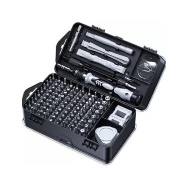 Imagem de Conjunto de chaves de fenda de precisão multibit 115 em 1 ferramenta de catraca para reparo de eletrônicos e uso doméstico