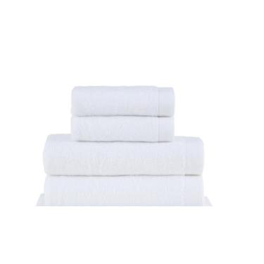 Imagem de Kit 2 Toalhas de Banho + 2 Rosto Dual Air Buddemeyer, Branco 1011