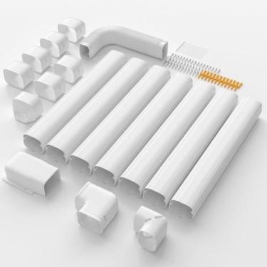 Imagem de Cubierta para línea de aire acondicionado mini split Cestluck 10 cm x 