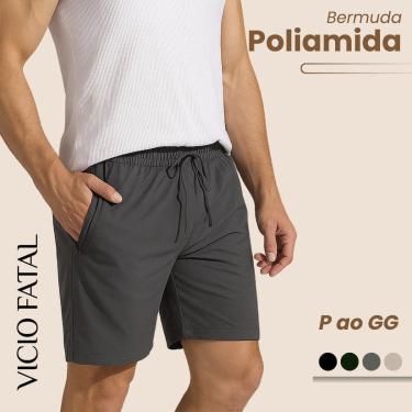 Imagem de Bermuda Masculina Poliamida com Elastano-Masculino