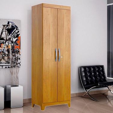 Imagem de Armário Multiuso Valdemóveis C/2 P 5Prateleiras/Pés Cinamomo