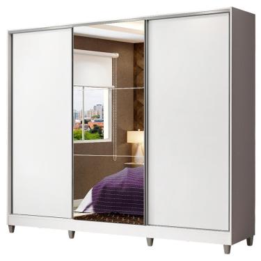 Imagem de Guarda Roupa Casal Zurique 3 Portas De Correr Madesa