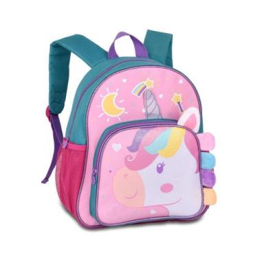 Imagem de Mochila De Costas Infantil Creche Clio Pets Unicórnio ul
