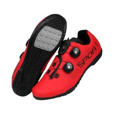 Imagem de Sapatos De Ciclismo Unissex Respiráveis Para Mountain Bike Com Pedal S