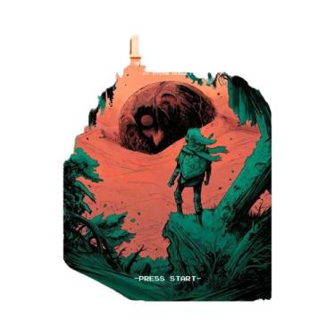 Imagem de Pôster Em Tela De the Legend of Zelda, Arte Moderna Para Quarto, Sala 