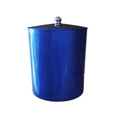 Imagem de Lixeira colorida cozinha escritorio banheiro 5 lts rei do plastico - R