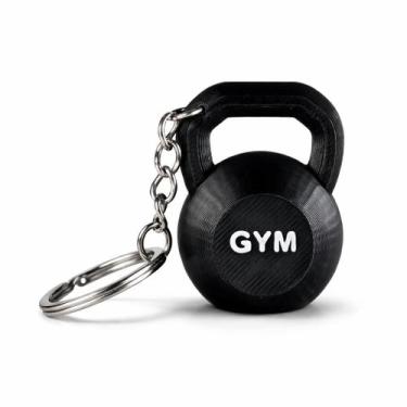 Imagem de Chaveiro Exercício Funcional Peso Dumbbell Kettlebell Querobel Academi