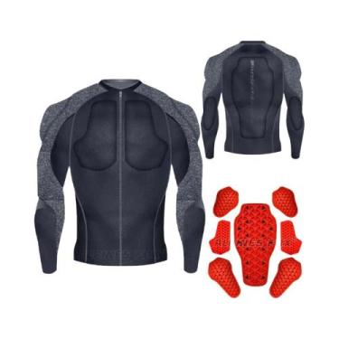 Imagem de Jaqueta De Armadura Para Motocicleta Masculina De Verão, Nível CE 2, E