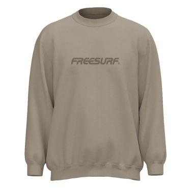 Imagem de Moletom Careca Freesurf Classic Bege-Masculino