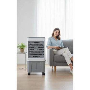 Imagem de Climatizador Portátil 16L: Frio, Umidifica, Ventila. Econômi - Congrat