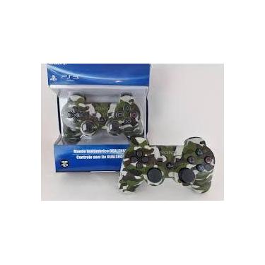 Imagem de controle ps3 COMPATIVEL  camuflado novo lacrado - B.R